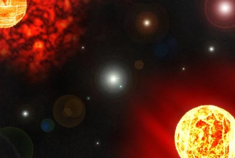 Solar planet Stock Illustration