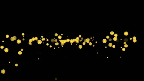 Solar Plexus chakra symbol explosion Stock Footage 142418038