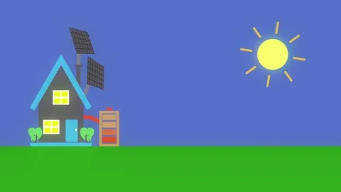 Solar Power 01 Stock Footage 77895659