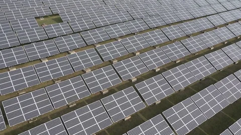 Solar power from above Video stock 62793276