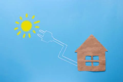 Solar power concept Stock Photos