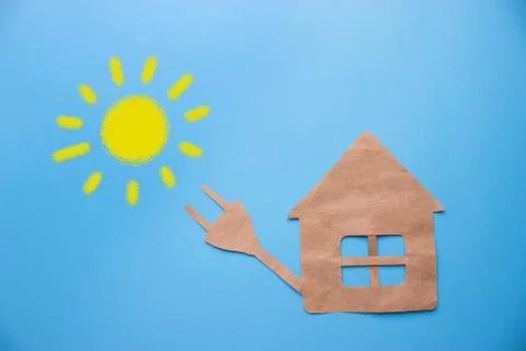 Solar power concept Stock Photos