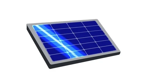 Solar power panels 库存影片 76156111