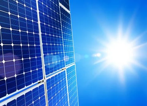 Solar power Stock Photos