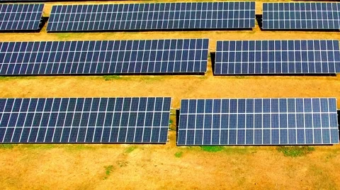 Solar power plant. Stock Footage 55603767