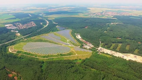 Solar power plant. Stock-Footage 71223968
