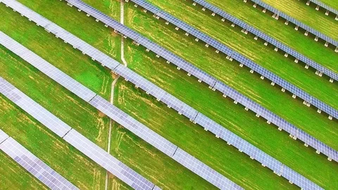 Solar power plant. Stock Footage 71224440
