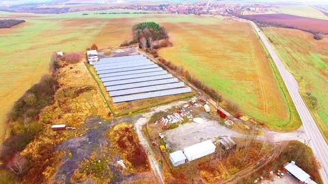 Solar power plant. Stock Footage 71887938