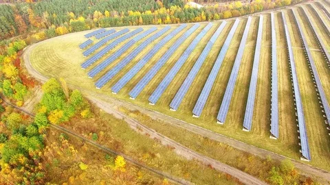 Solar power plant. 스톡 동영상 71942116
