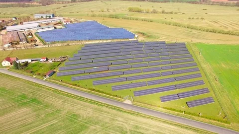 Solar power plant. Stock-Footage 74192811