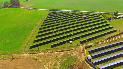 Solar power plant. Video stock 74193589