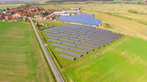 Solar power plant. Stock Footage 74195124