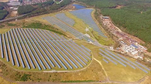 Solar power plant. 스톡 동영상 74451001