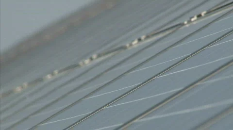 Solar power station Stock Footage 808909