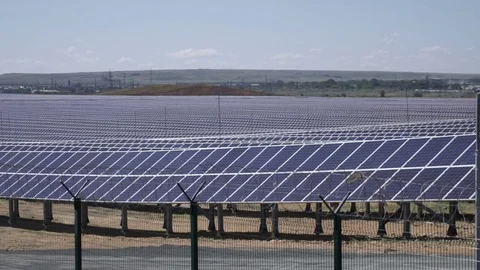 Solar power station 库存影片 82729490