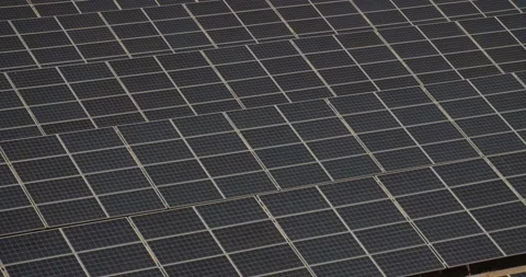 Solar power Station Stock Footage 153626904