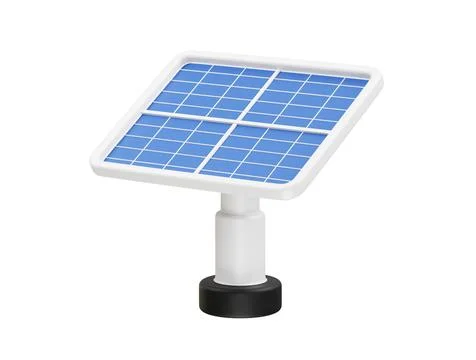 Solar power station panel icon illustration Stock Illustration