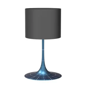 Solar Powered Lamp Stock Illustration