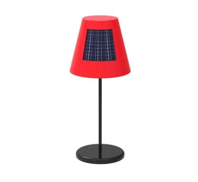 Solar Powered Lamp Иллюстрация