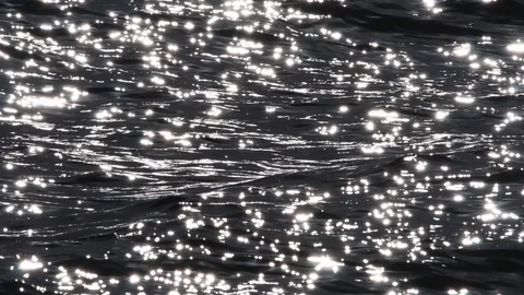 Solar reflections on sea Stock Footage 71288222
