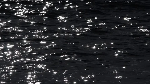 Solar reflections on sea Stock Footage 71292835