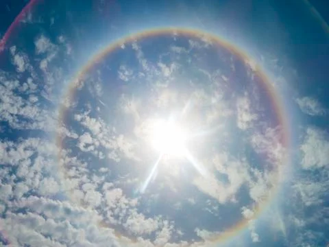 Solar ring Stock Photos