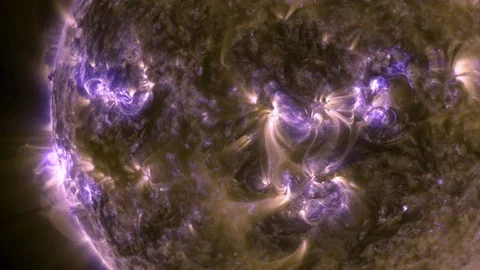 Solar sorcery ray Stock Footage 84143795