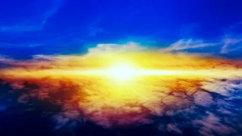 Solar sphere of light Stock Photos