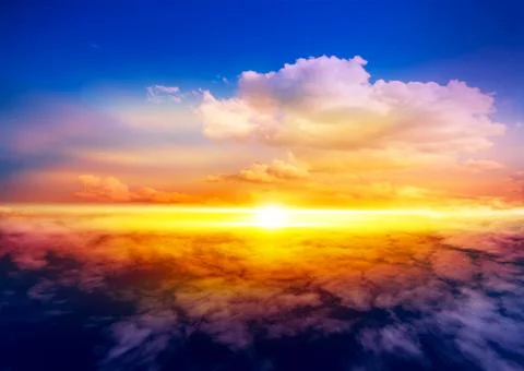 Solar sphere of light Stock Photos