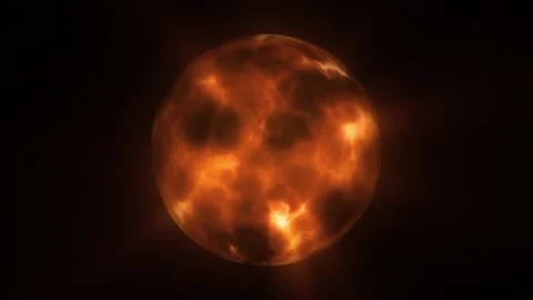 Solar Star Shining Background Fx Loop Stock Footage 138451978