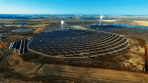Solar station 库存影片 125910187