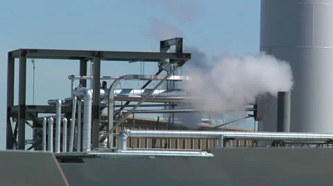 Solar Steam and mirror Time lapse Stock Footage 1099631