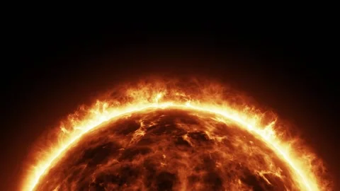 Solar surface 3D simulation Vidéo 133529392