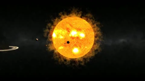 Solar System  Stock Footage 11193400