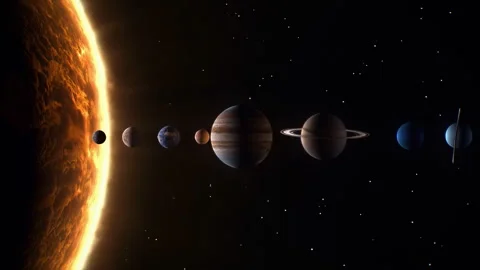 Solar System  Stock Footage 297455603