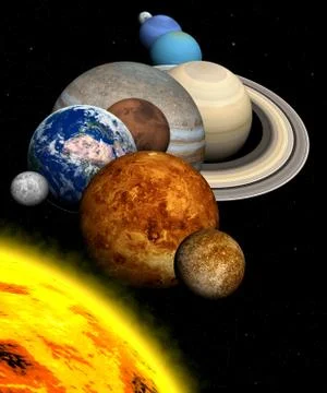 Solar system Stock Illustration