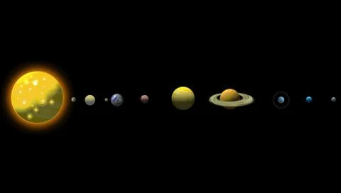 Solar system Stock Illustration