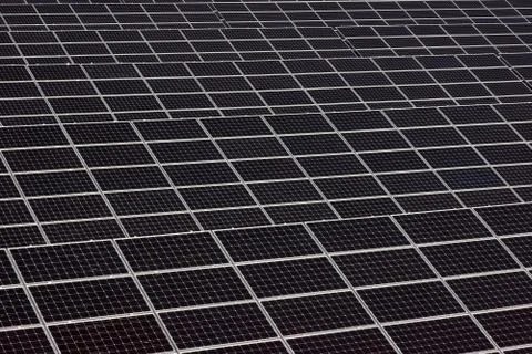 Solar system panels Stock Illustration