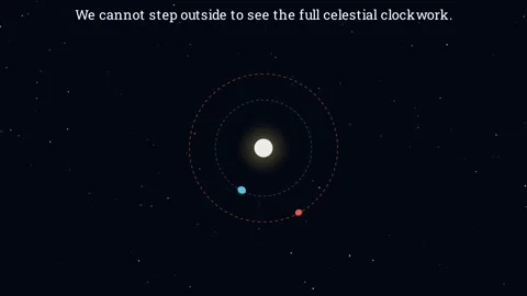 Solar System Perspective Stock Footage 336413163