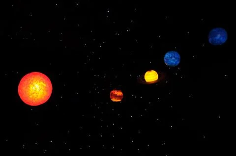 Solar system Stock Photos
