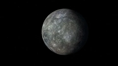 Solar system, the planet Mercury Stock Footage 86872873