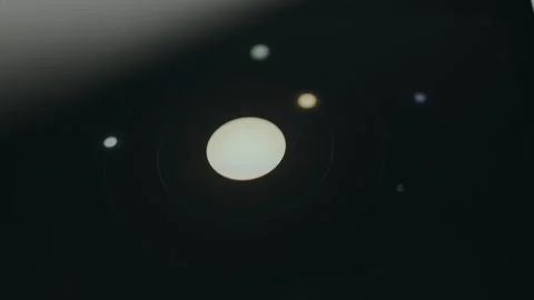 Solar system, planets aligned with the Sun Stock Footage 332063051