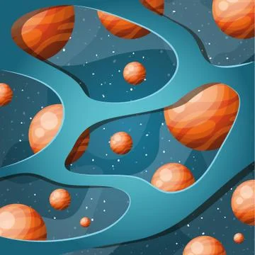 Solar system planets design vector illustration Stock Illustration
