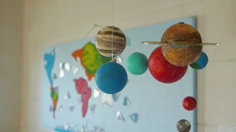 Solar System Planets Stock Footage 140855922