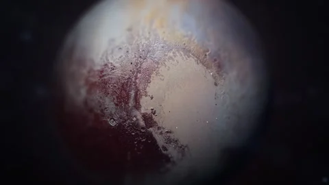 Solar System Planets Orbiting in Deep Space, Cosmic Animation 動画素材 345963665