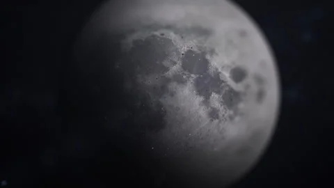 Solar System Planets Orbiting in Deep Space, Cosmic Animation Stock-Footage 345964692