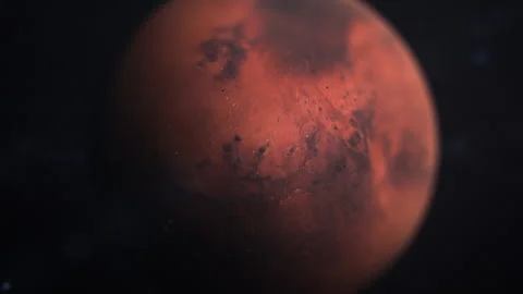 Solar System Planets Orbiting in Deep Space, Cosmic Animation Vídeos de archivo 345964727