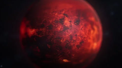 Solar System Planets Orbiting in Deep Space, Cosmic Animation Stock-Footage 345964999