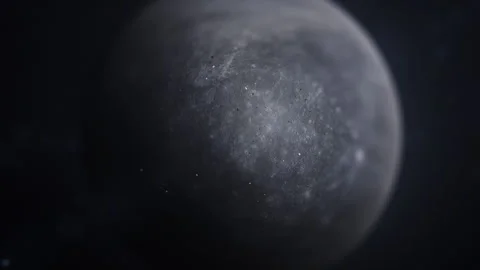 Solar System Planets Orbiting in Deep Space, Cosmic Animation Vídeos de archivo 345965219