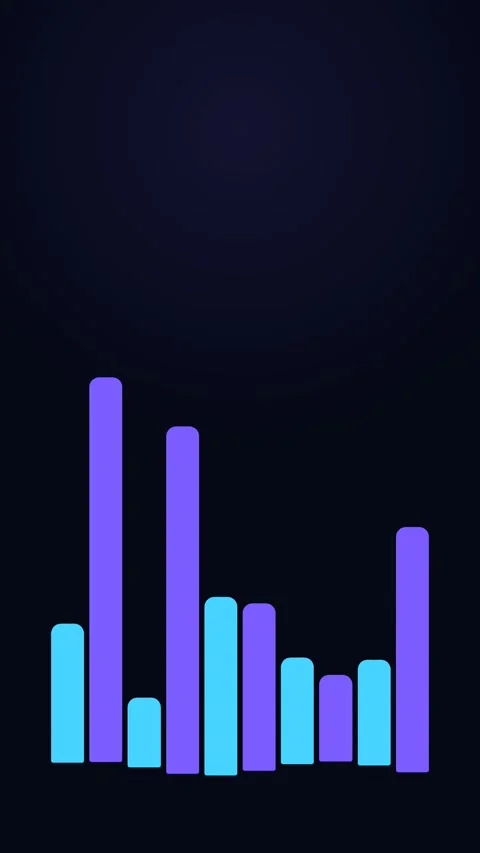 Solar System Stack Vertical Motion Graphic Animation Stock Footage 345153003